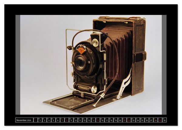 Produktbild: AGFA KAMERA OLDIES Klassische Kameras von 1926 - 1974 (Tischkalender 2026 DIN A5 quer), CALVENDO Monatskalender