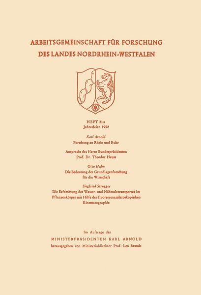Produktbild: Die Bedeutung der Grundlagenforschung f&uuml;r die Wirtschaft