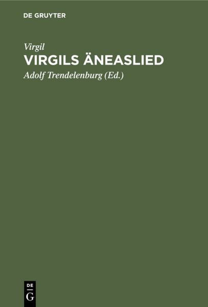 Produktbild: Virgils &Auml;neaslied