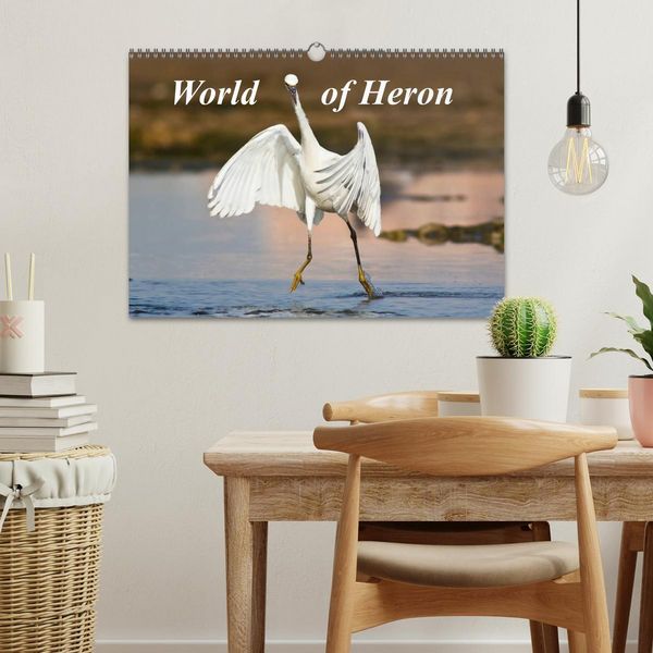 Produktbild: World of Heron (Wall Calendar 2026 DIN A3 landscape), CALVENDO 12 Month Wall Calendar