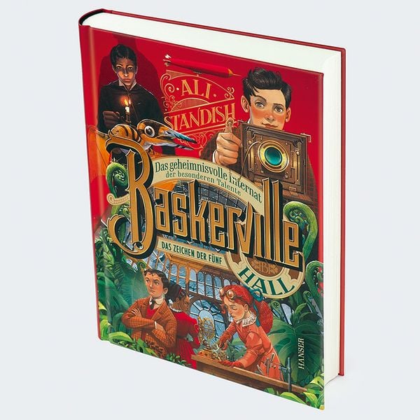 Produktbild: Baskerville Hall - Das geheimnisvolle Internat der besonderen Talente: Das Zeichen der F&uuml;nf
