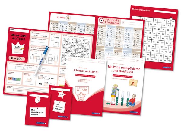 Produktbild: Meine Lernbox 2 - Mathematik - Fit f&uuml;r das 2. Schuljahr