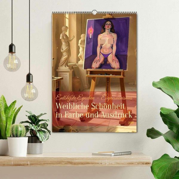 Produktbild: Entbl&ouml;&szlig;te Epochen &ndash; Expressionismus (Wandkalender 2027 DIN A2 hoch), CALVENDO Monatskalender