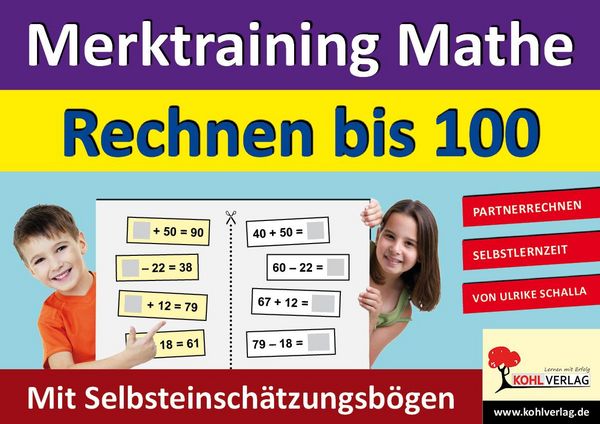 Produktbild: Merktraining Mathe - Rechnen bis 100