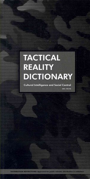 Produktbild: Becker, K: Tactical Reality Dictionary
