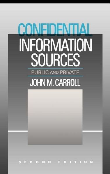 Produktbild: Confidential Info Sources Rev/
