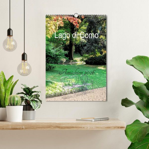 Produktbild: Lago di Como Ansichten 2026 (Wandkalender 2026 DIN A3 hoch), CALVENDO Monatskalender