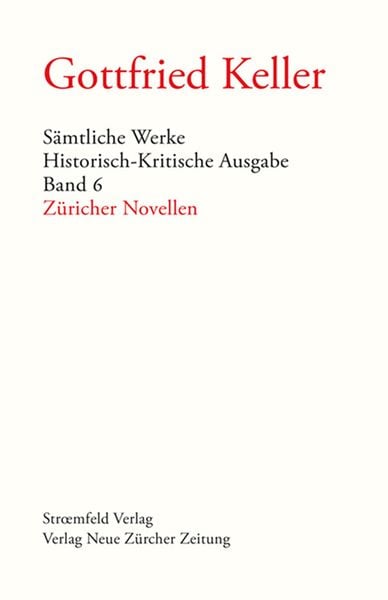 Produktbild: S&auml;mtliche Werke. Historisch-Kritische Ausgabe, Band 6