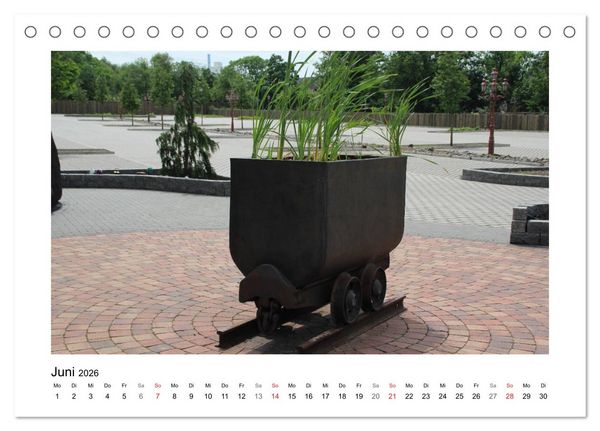 Produktbild: Zeche Prosper-Haniel Bottrop (Tischkalender 2026 DIN A5 quer), CALVENDO Monatskalender