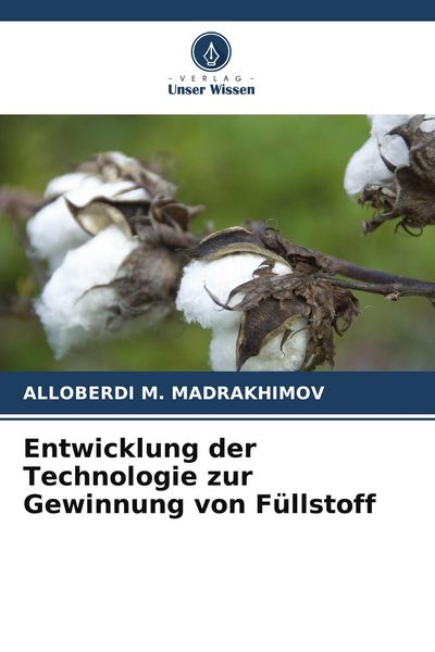 Produktbild: Entwicklung der Technologie zur Gewinnung von F&uuml;llstoff
