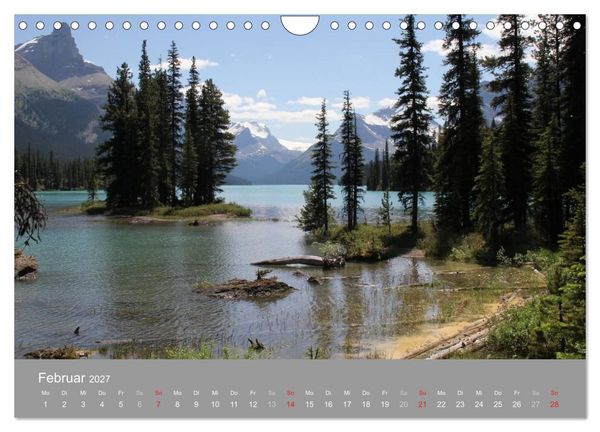 Produktbild: Rocky Mountains 2027 (Wandkalender 2027 DIN A4 quer), CALVENDO Monatskalender