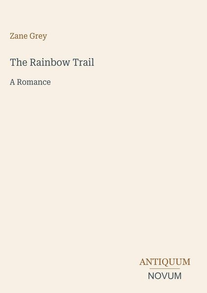 Produktbild: The Rainbow Trail