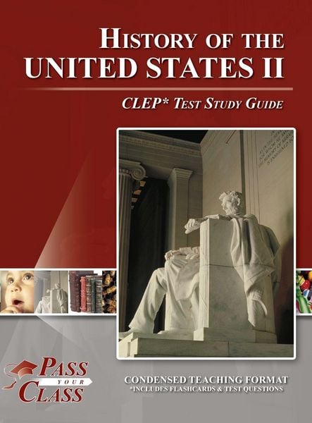Produktbild: History of the United States 2 CLEP Test Study Guide