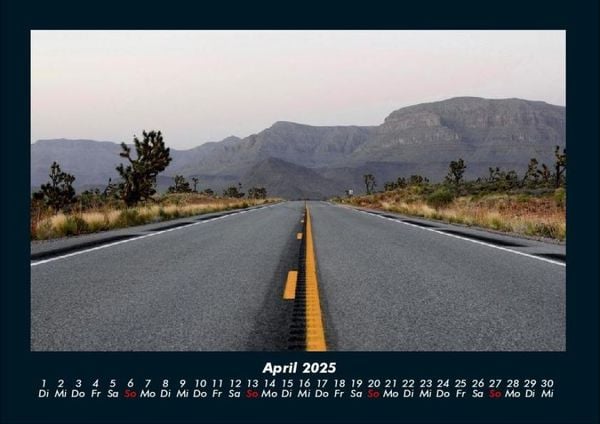 Produktbild: Bergige Welten 2025 Fotokalender DIN A4
