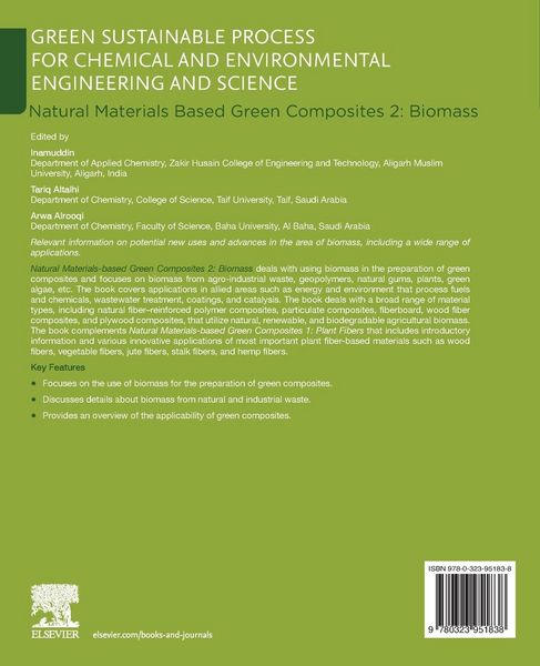 Produktbild: Green Sustainable Process for Chemical and Environmental Engineering and Science