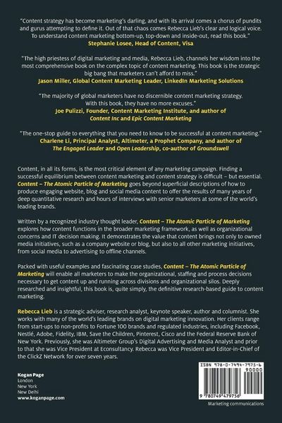 Produktbild: Content - The Atomic Particle of Marketing