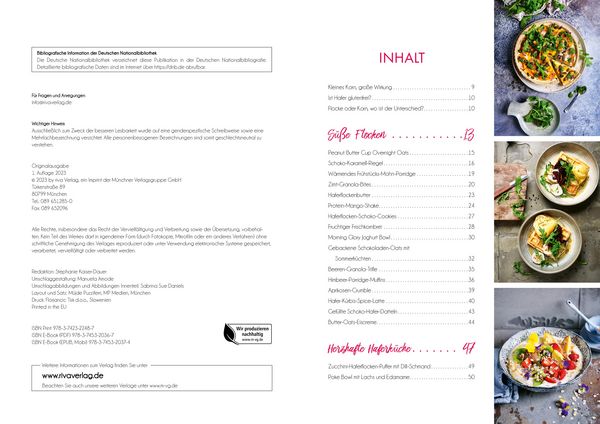 Produktbild: Hafer: Das Koch- und Backbuch