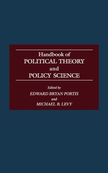 Produktbild: Handbook of Political Theory and Policy Science