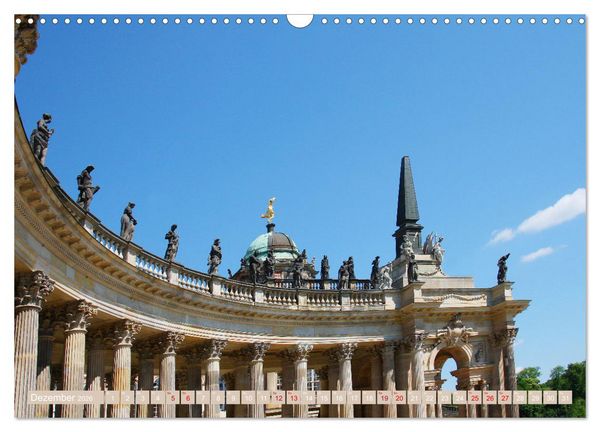 Produktbild: K&ouml;nigliche Residenzen in Potsdam (Wandkalender 2026 DIN A3 quer), CALVENDO Monatskalender
