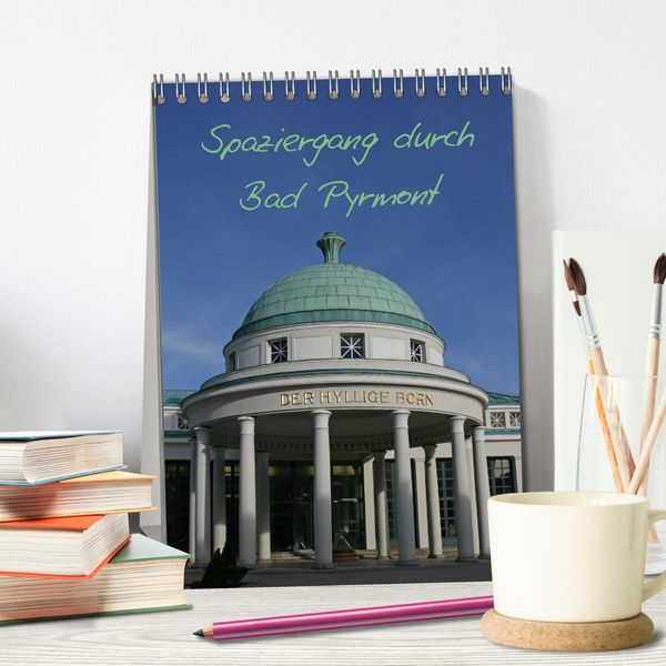 Produktbild: Spaziergang durch Bad Pyrmont (Tischkalender 2026 DIN A5 hoch), CALVENDO Monatskalender
