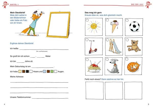 Produktbild: Schlau für die Schule: Mein dickes buntes Übungsbuch für den Schulstart