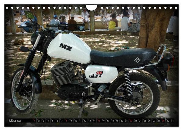 Produktbild: Motorrad-Legenden - MZ (Wandkalender 2026 DIN A4 quer), CALVENDO Monatskalender