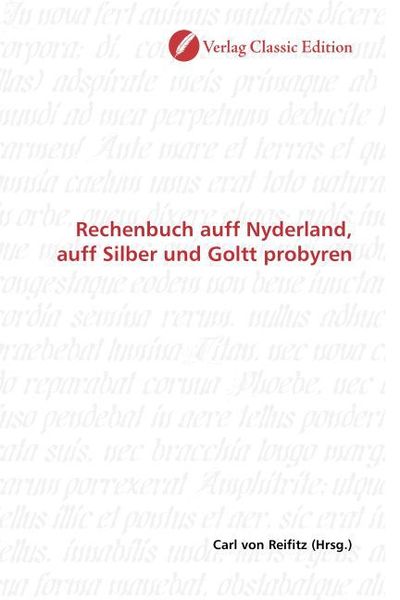 Produktbild: Rechenbuch auff Nyderland, auff Silber und Goltt probyren