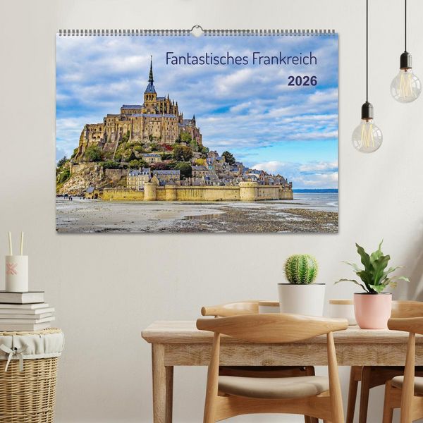 Produktbild: Faszination Frankreich (Wandkalender 2026 DIN A2 quer), CALVENDO Monatskalender