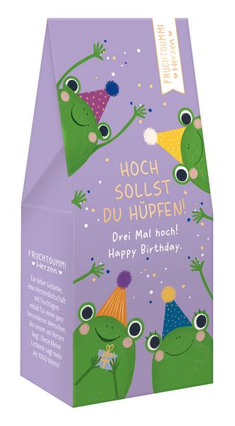 Produktbild: Fruchtgummi 70g Hoch sollst du h&uuml;pfen!