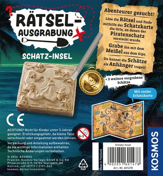 Produktbild: R&auml;tsel-Ausgrabung Schatzinsel