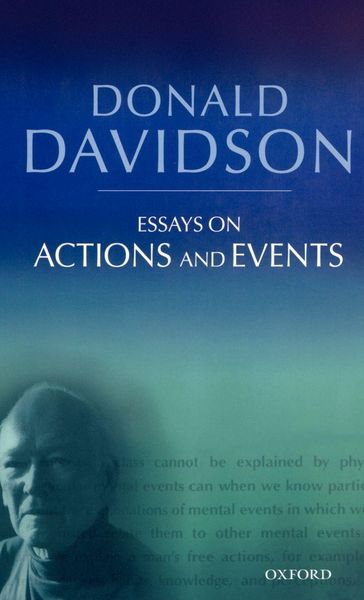 Produktbild: Essays on Actions and Events