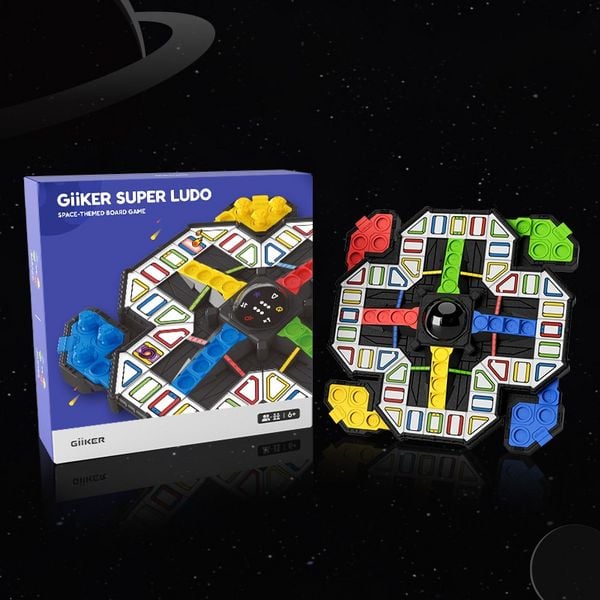 Produktbild: GiiKER Super Ludo Elektronisches Ludo-Brettspiel mit Sound- & Lichteffekten f&uuml;r die ganze Familie