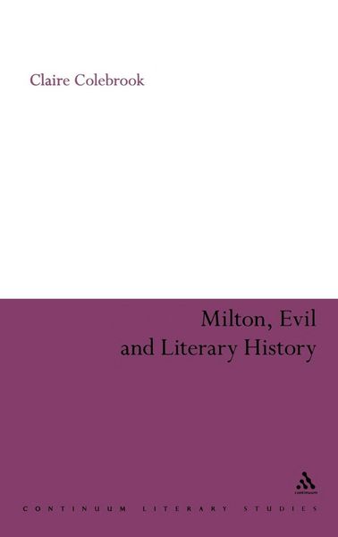 Produktbild: Milton, Evil and Literary History