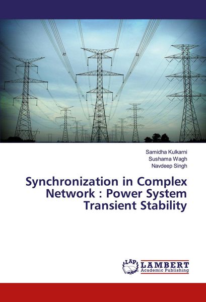 Produktbild: Synchronization in Complex Network : Power System Transient Stability