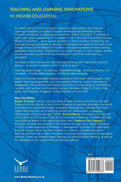 Produktbild: Teaching and Learning Innovations in Higher Education