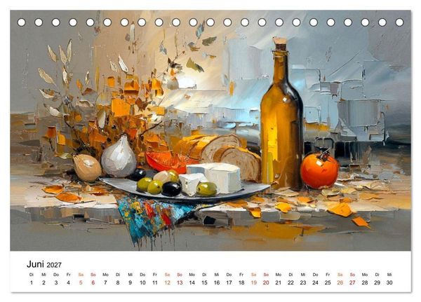 Produktbild: K&uuml;chen Poesie (Tischkalender 2027 DIN A5 quer), CALVENDO Monatskalender