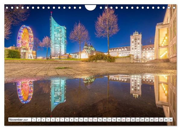 Produktbild: Deutsche St&auml;dte im sch&ouml;nsten Licht (Wandkalender 2027 DIN A4 quer), CALVENDO Monatskalender