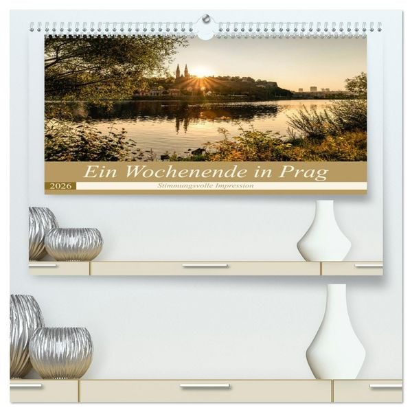 Produktbild: Ein Wochenende in Prag (hochwertiger Premium Wandkalender 2026 DIN A2 quer), Kunstdruck in Hochglanz