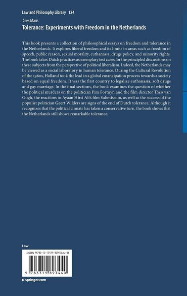 Produktbild: Tolerance : Experiments with Freedom in the Netherlands