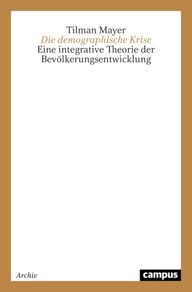 Produktbild: Die demographische Krise