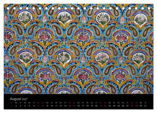 Produktbild: Iran - Impressionen einer Reise (Tischkalender 2027 DIN A5 quer), CALVENDO Monatskalender