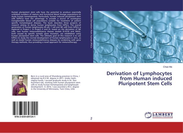 Produktbild: Derivation of Lymphocytes from Human induced Pluripotent Stem Cells