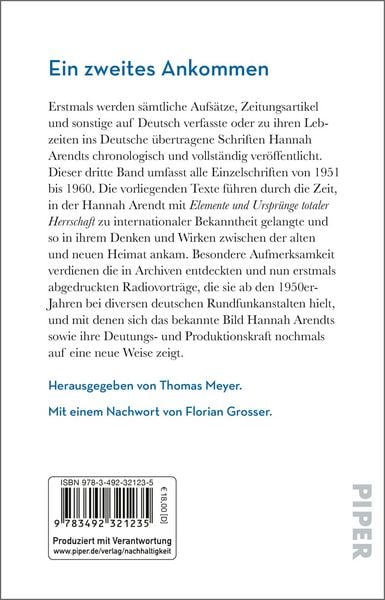 Produktbild: Vortr&auml;ge und Aufs&auml;tze 1951&ndash;1960