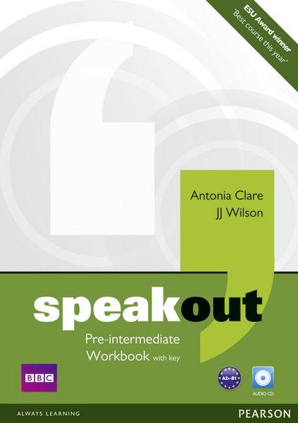 Produktbild: Clare, A: Speakout Pre Intermediate Workbook with Key and Au