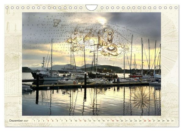 Produktbild: Seekarten der Tr&auml;ume (Wandkalender 2027 DIN A4 quer), CALVENDO Monatskalender
