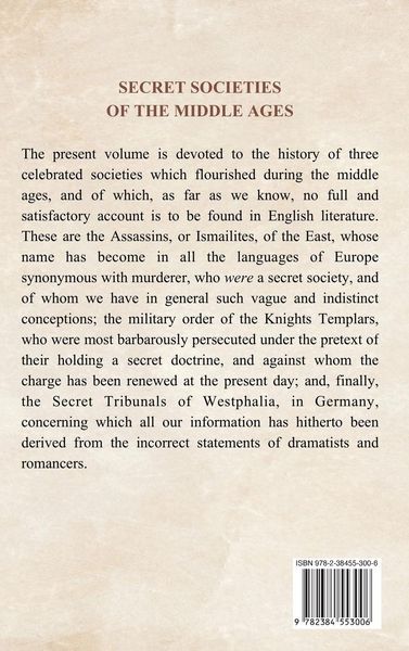Produktbild: Secret Societies of the Middle Ages