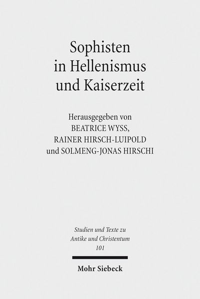 Produktbild: Sophisten in Hellenismus und Kaiserzeit