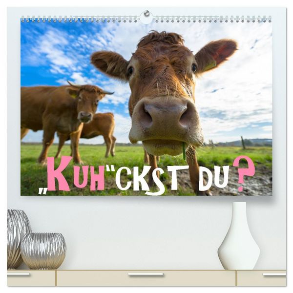 Produktbild: Kuhckst du? (hochwertiger Premium Wandkalender 2026 DIN A2 quer), Kunstdruck in Hochglanz