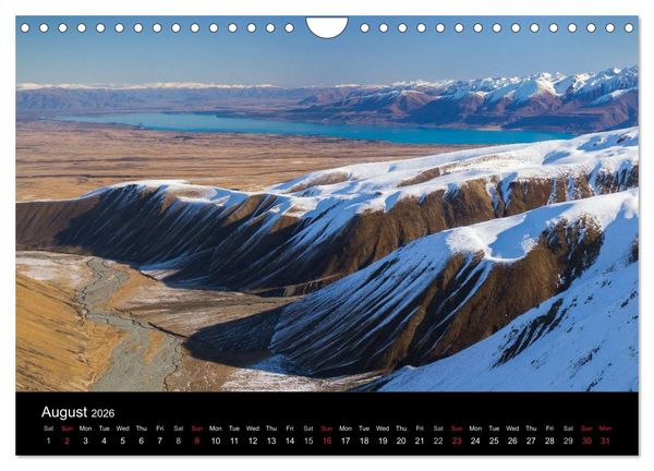 Produktbild: South Island of New Zealand (Wall Calendar 2026 DIN A4 landscape), CALVENDO 12 Month Wall Calendar