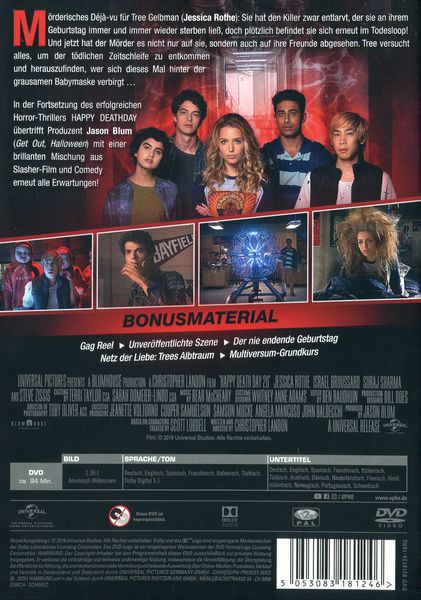 Produktbild: Happy Deathday 2U